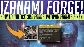Destiny 2 // How To Unlock IZANAMI FORGE! Quest Steps, Mystery Key & More!