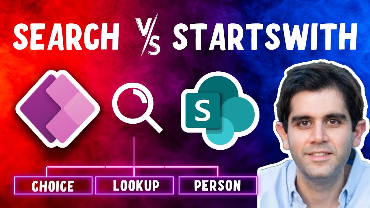 Power Apps Search Vs StartsWith in SharePoint Lists