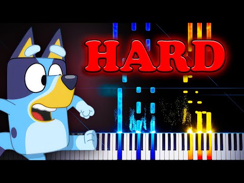 Dance Mode From Bluey Piano Tutorial Sheet Music Boss