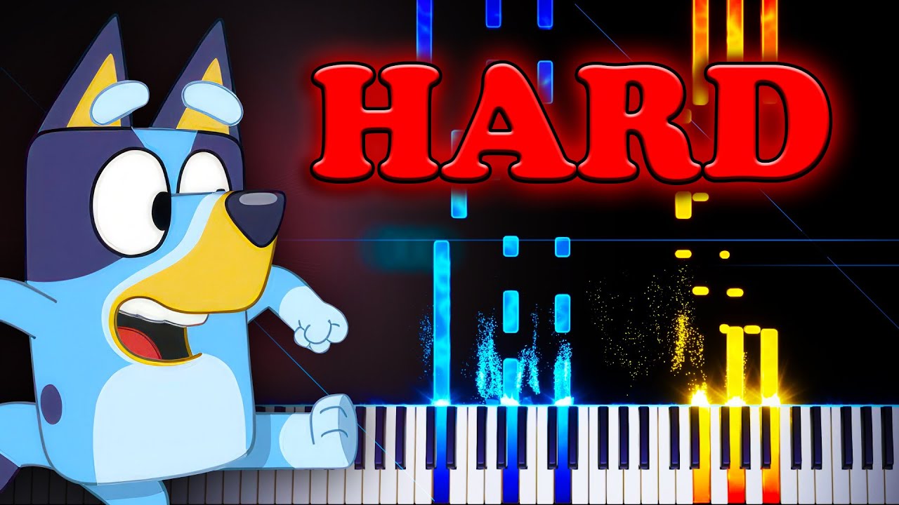 Dance Mode (from Bluey) - Piano Tutorial