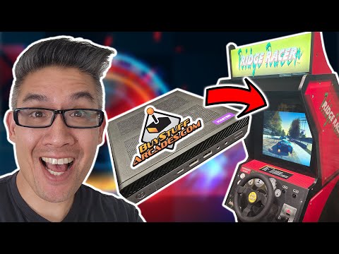 Racing PC Upgrade Kit for Arcade1Up Ridge Racer/Outrun Review & Tutorial | Buy Stuff Arcades