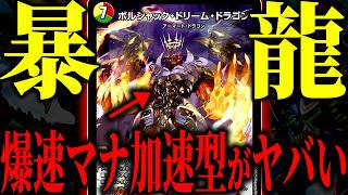【気づいてる？】踏み倒して当たり前のこの時代に現れた『熱血マナ加速ドラゴン』が最高なんよ【デュエマ/対戦動画】【リースボルシャック】
