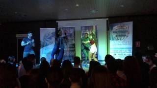 Salva Ortega - ATRAPADOS (Bachata) DANIEL Y DESIREE - ALFREDO Y YAIZA "MURCIA FUSIÓN" 4/2/2017