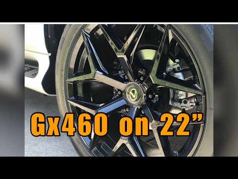 Niche Vice SUV M231 22” wheels | 2020 Lexus GX460