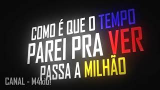 MC Hariel - Tempo da Escola (TIPOGRAFIA)