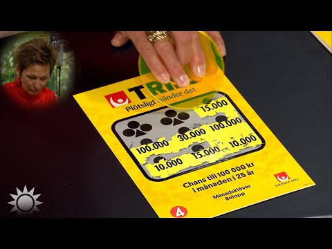 Bittes tårar efter Trissvinsten: ”Jag ser att du blir glad” - Nyhetsmorgon (TV4)