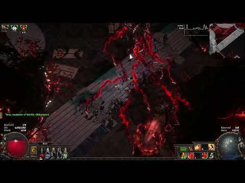 [Path of Exile 3.15] Crit Earthquake Champ - Testing 2 helmets