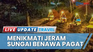 Serunya Menikmati Jeram Sungai Benawa Pagat dari Atas Saung, Venue Baru Objek Wisata di Kalsel