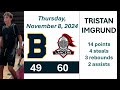 November 08 2024 Bishop Alexander Carter Vs Lasalle Tristan Imgrund Highlights
