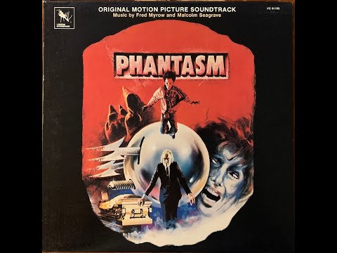 Phantasm - vinyl lp album soundtrack - Fred Myrow, Malcolm Seagrave - Kathy Lester - Yamaha YC30