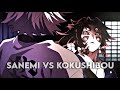 kokushibou vs sanemi kokushibou animated「amv edit」demon slayer