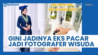 Momen Kocak, Mantan Pacar Jadi Fotografer saat Wisuda, Motret Sambil Ngeroasting