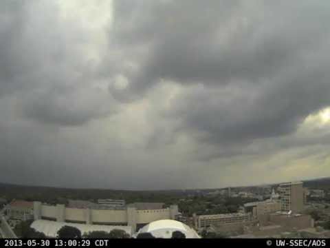 2013 May 30 - Lunch time Rainstorm (West view)