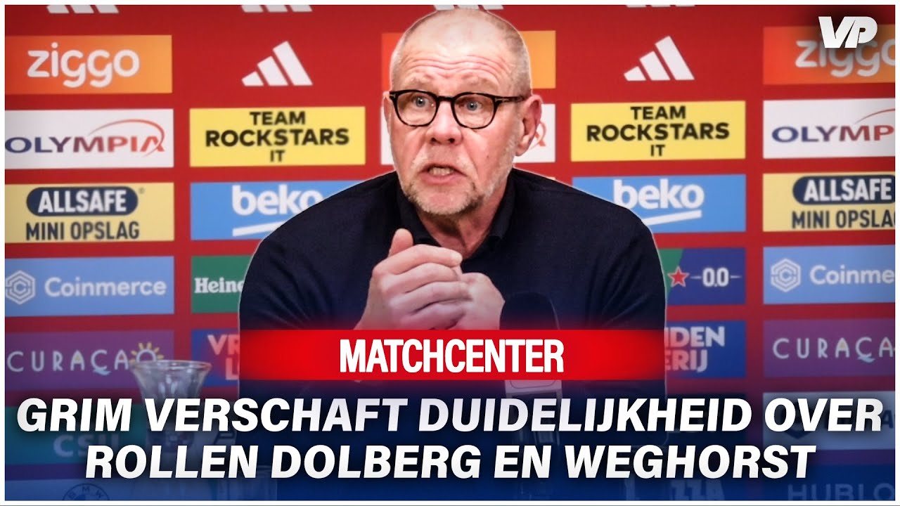 Grim ziet goede concurrentiestrijd bij Ajax: 'Ze kunnen elkaar ook afwisselen'