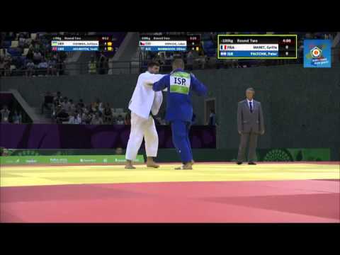 Cyrille Maret vs Peter Paltchik European games Baku 2015