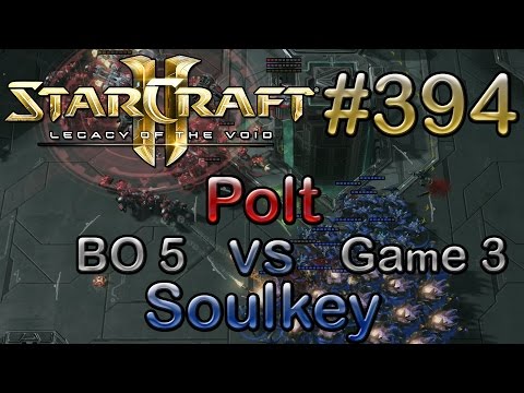LotV | Replay-Cast #394 | CMStorm.Polt (T) vs TCM.Soulkey (Z) | BO5 Spiel 3 | [DE/GER]