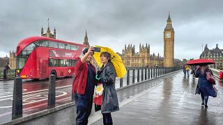 Download lagu London 2026 Walking Tour | Rainy West End to Big Ben Winter Walk 2026 | 4K HDR mp3
