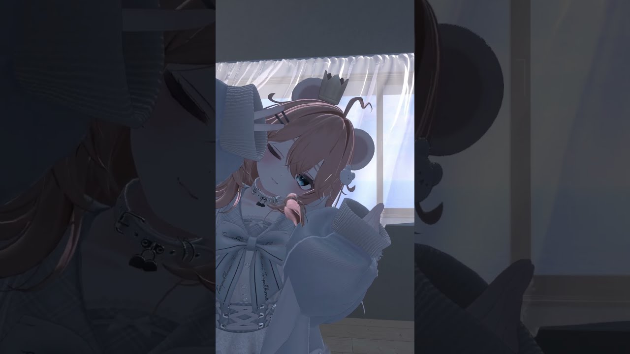 ミルフィが見ているようです　#vrchat  #shorts