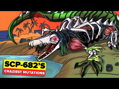 SCP-682 - Craziest Mutations and Adaptations