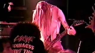 Grave 1994 - Morbid Way To Die Live at Hallandale on 03-11-1994 Deathtube999