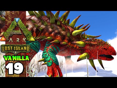 Taming Anquilo, the Perfect Metal Farmer!!! ARK: Lost Island (Vanilla) 19