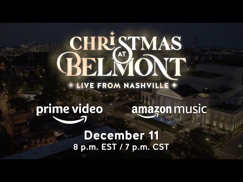 Watch Christmas at Belmont: Live from Nashville!