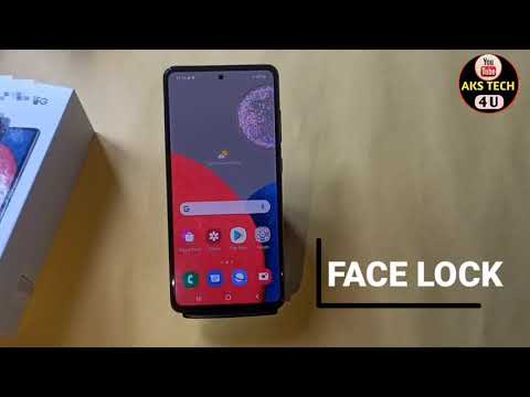How To Set Face Lock Lock in Samsung M52 5G | Samsung M52 5G Face Lock कैसे लगायें | @akstech4u
