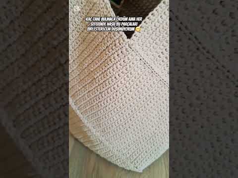 bulmaca çanta anlatımı .Cok popular Pamuk makrome çanta modeli#örgütarifleri #pamukmakromeçanta