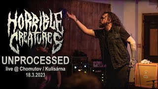 HORRIBLE CREATURES - Unprocessed live @ Kulisárna / Chomutov