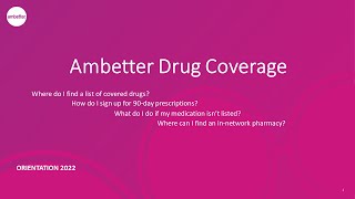 Medication Coverage - Ambetter from Magnolia Health