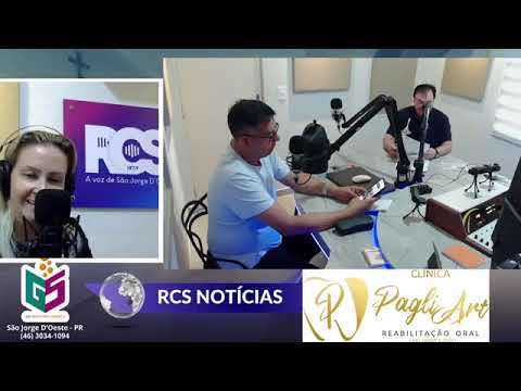 Programa RCS Notícias  Rádio RCS FM de São Jorge D'Oeste