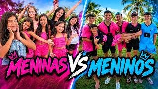 MENINOS VS MENINAS! QUEM VENCE? 🔥