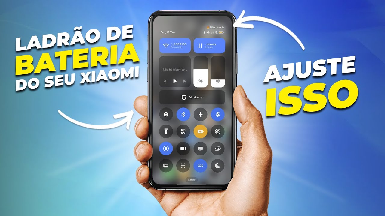 DESATIVE essa PORCARIA AGORA! esse é o MAIOR LADRÃO de BATERIA do seu XIAOMI | HyperOS dicas