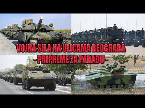 PRIPREME ZA PARADU U BEOGRADU