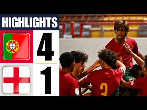 Portugal vs England | Highlights | U17 European Championship 24-05-2024