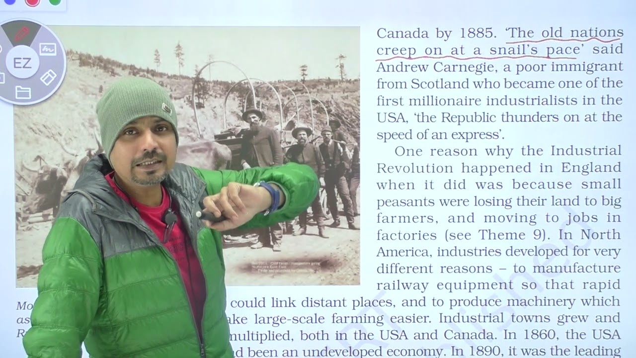 Class 11 History || chap. Displacing indigenous peoples (Gold rush & growth of industry)