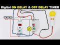 ON Delay Vs OFF Delay Timer Connection Difference ElectricalTechnician