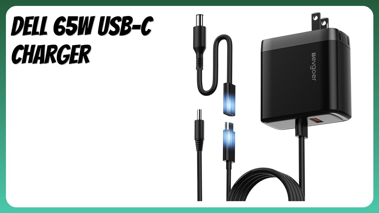 REVIEW (2026): Dell 65W USB-C Charger. Features