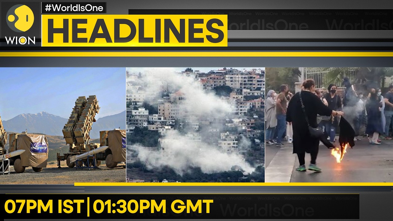 Iran Tests 'Sayyad 3-G' Defence System | Iranians Clash at Tehran University | WION HEADLINES