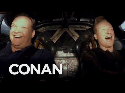 Conan s Andym v Batmobilu