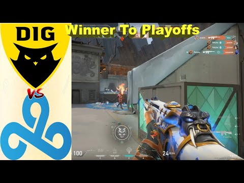 Cloud9 vs Dignitas - Group A - Winners' Match Map2 - Full Game | Pop Flash | Valorant