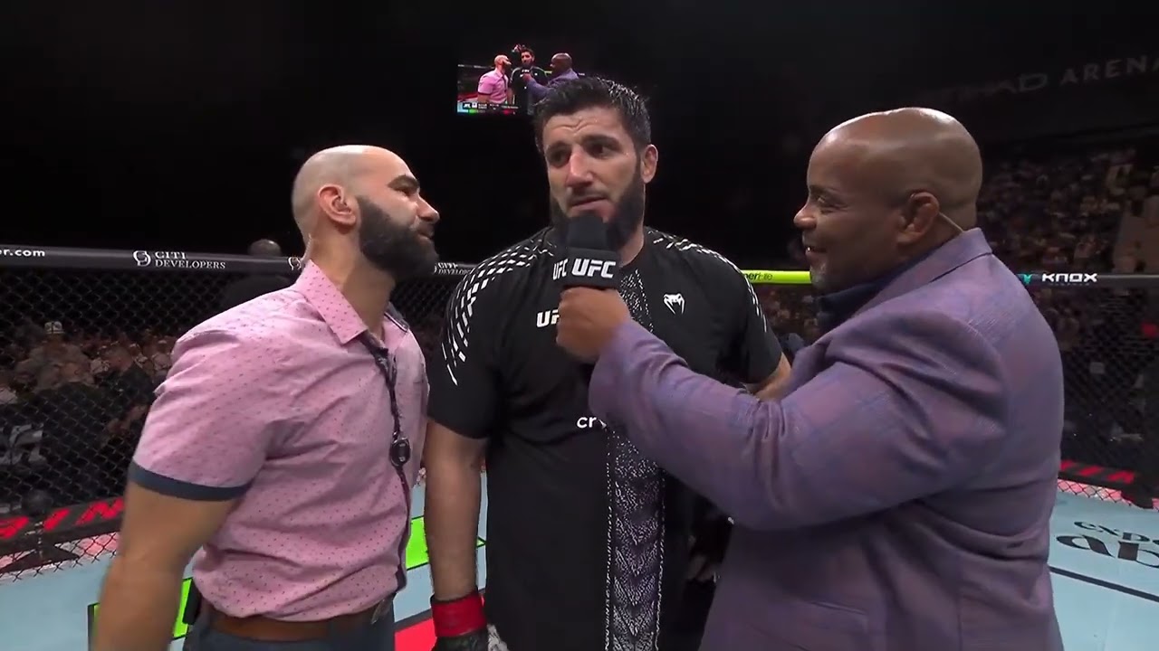 UFC Абу-Даби: Ризван Куниев - Слова после боя