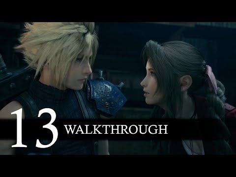 Final Fantasy VII Remake Campaign Walkthrough Part 13 (No Commentary/Full Game)