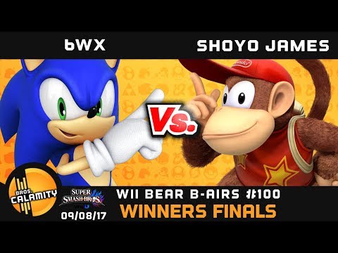 WBB #100 | 6WX (Sonic) vs Shoyo James (Diddy) - Winners Finals - Smash 4 Singles