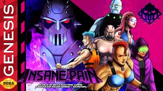 INSANE PAIN [Sega Genesis / MD] Princess Gameplay