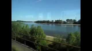 preview picture of video 'Along The River Mosel - Neuewied by Regio Bahn Train'