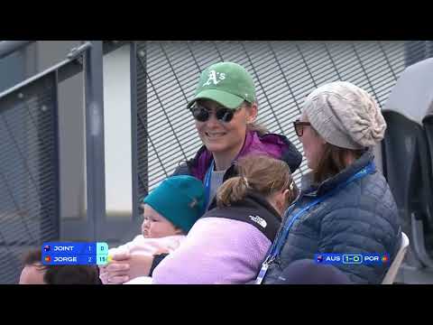 Maya Joint (AUS) vs Francisca Jorge (POR) // 7-5 7-5 // Billie Jean King Cup // Play-Offs