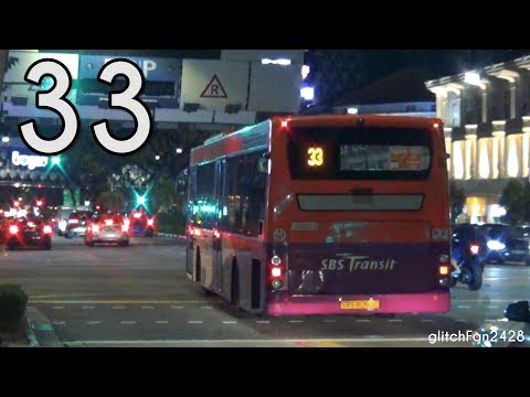 [SBST] SBS8050D on Service 33 - Scania K230UB Euro IV Gemilang