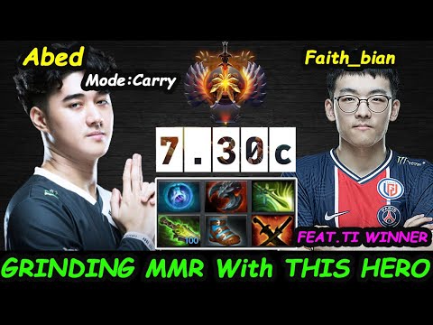 EG Abed Grinding MMR With This Hero Feat Ti Winner PSG.LGD Faith_bian  Dota 2 pro gameplay