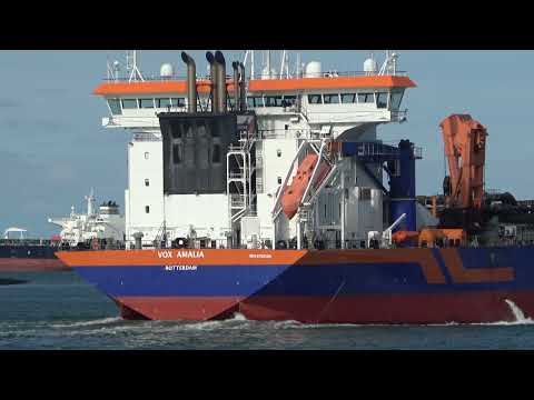 ShipSpotting in Rotterdam, The Netherlands - Part 13 (4K)